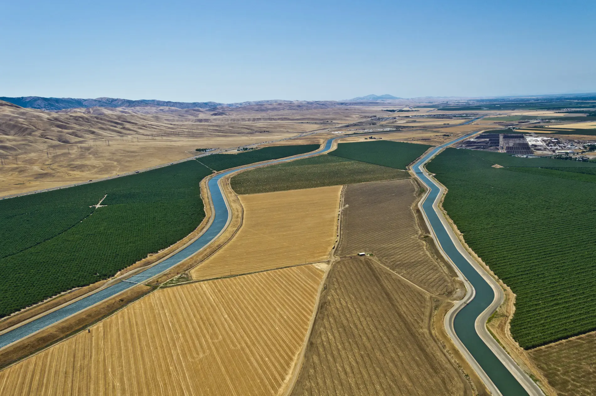 Solar panels could cover California's water canals, here's why