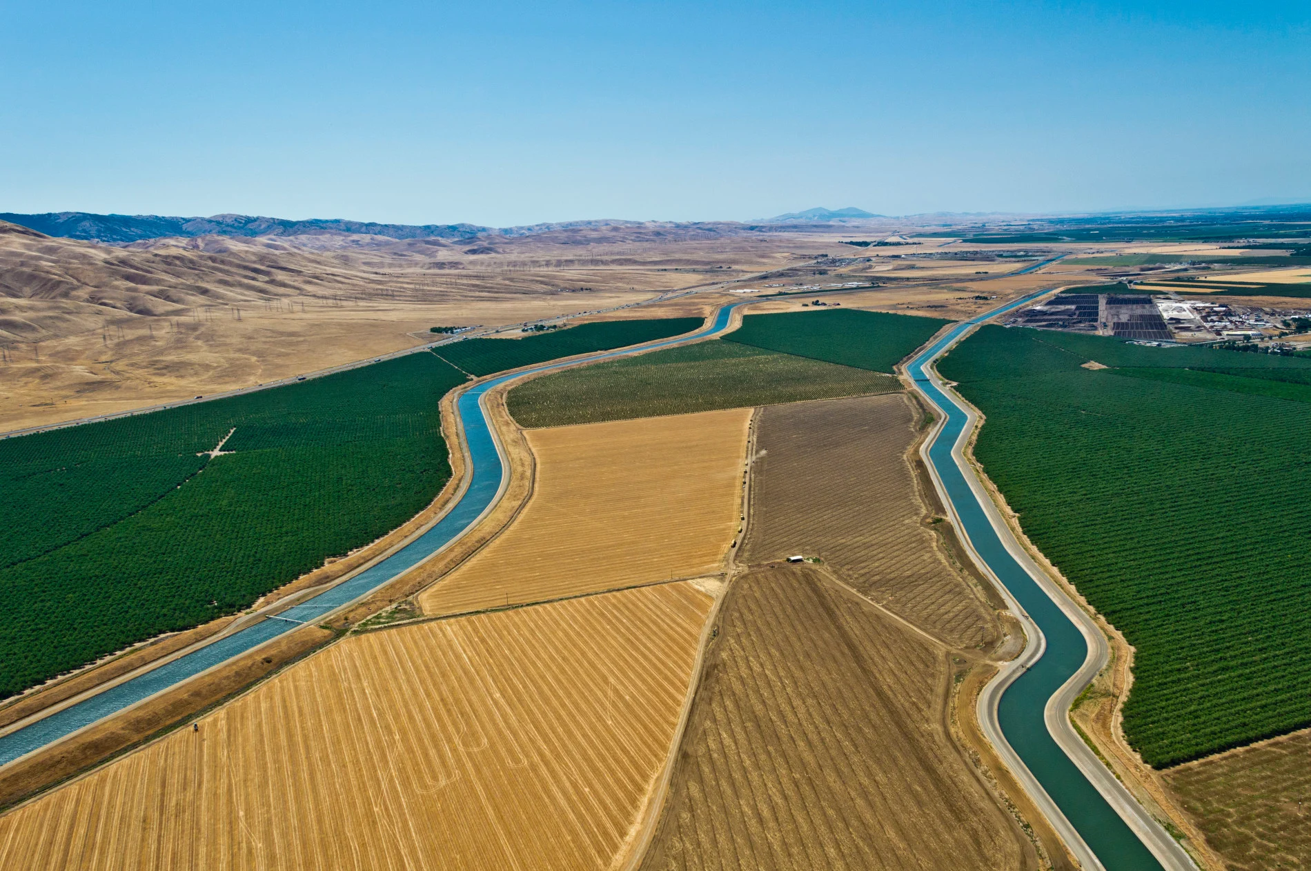 Solar panels could cover California's water canals, here's why