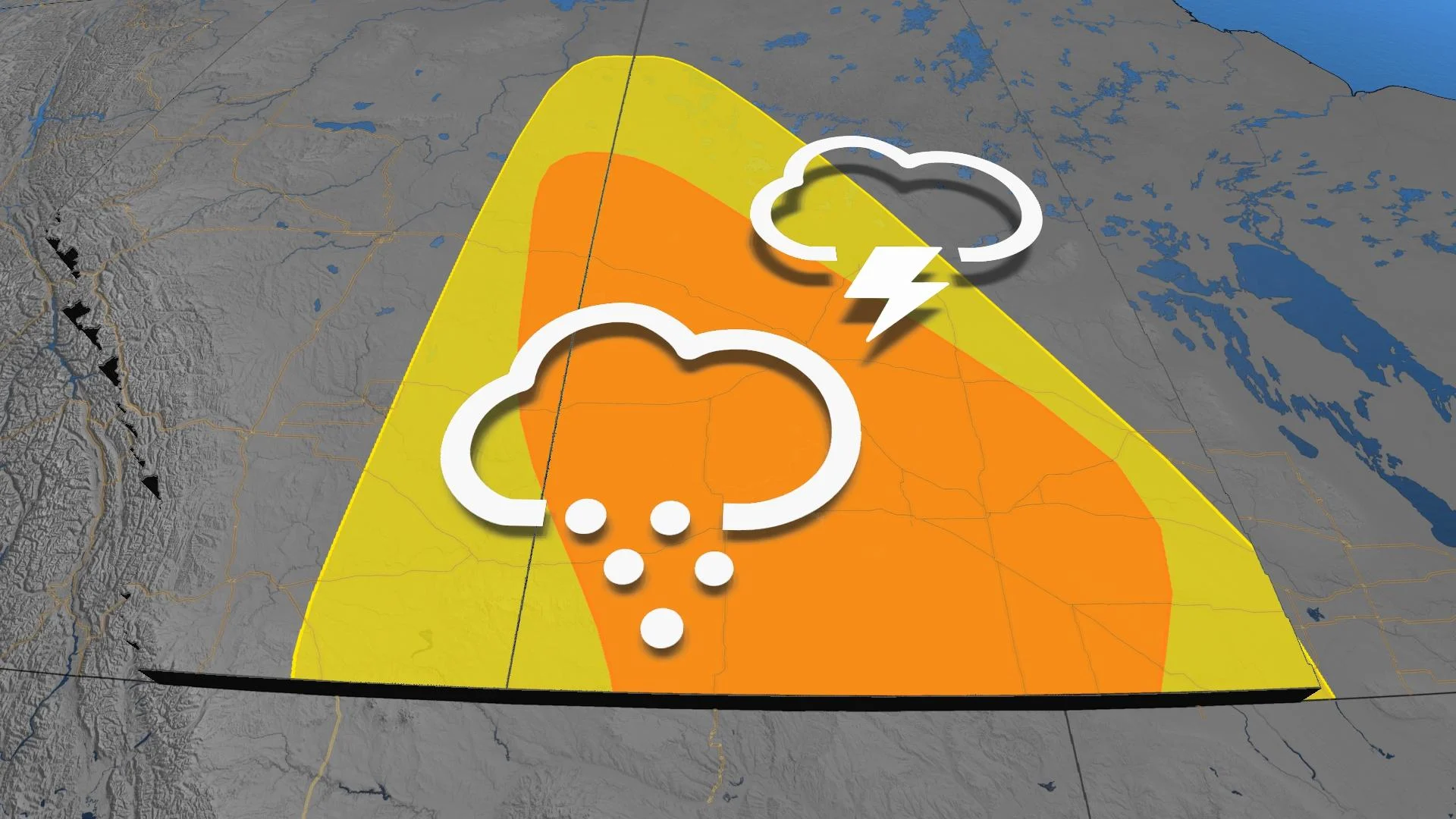 Shifting target puts severe weather risk into Saskatchewan, Alberta