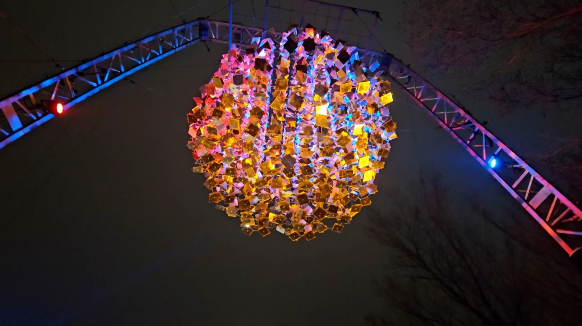 Check out this 'weather-activated' art installation in downtown Calgary