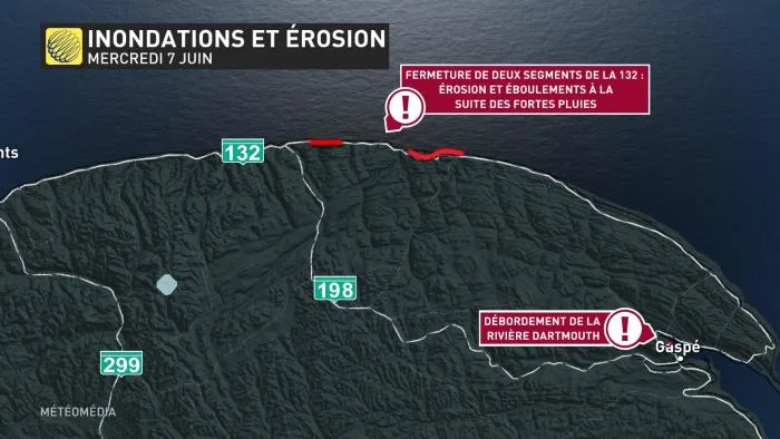 PLUIE4 - FERMETURE ROUTE