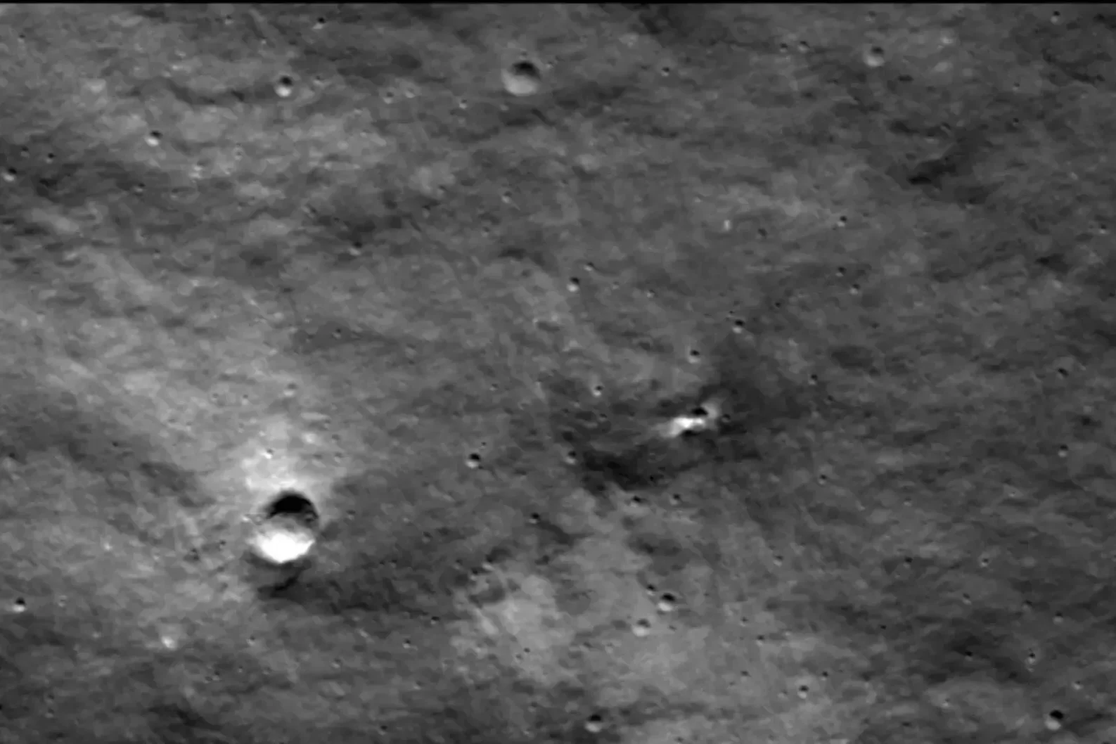 Zone de l'écrasement de Luna-25