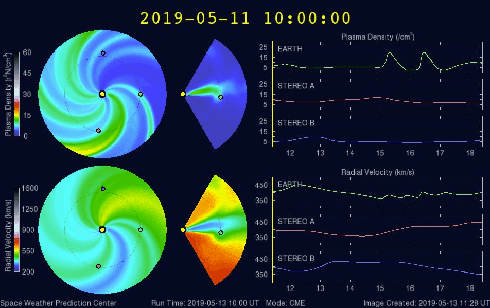 CME-SolarWind-May13-17-NOAA