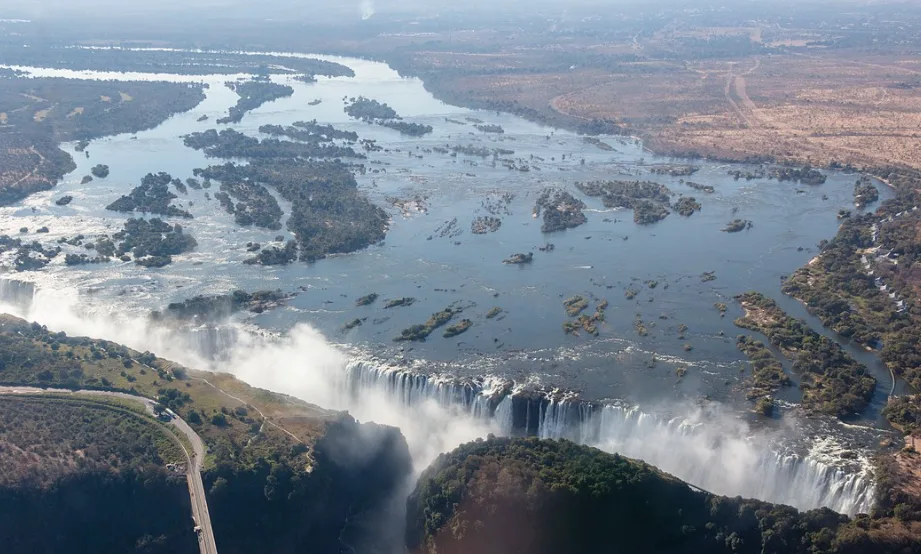 Victoria Falls, Zambia-Zimbabwe Credit: Diego Delso