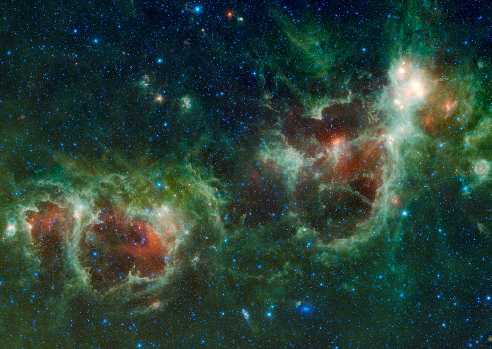 Heart-and-Soul-nebulae-NASA-WISE-PIA13112