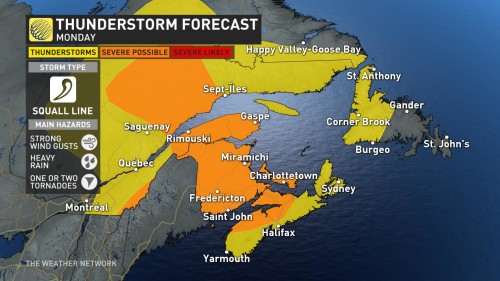 Weather Network Fredericton NB