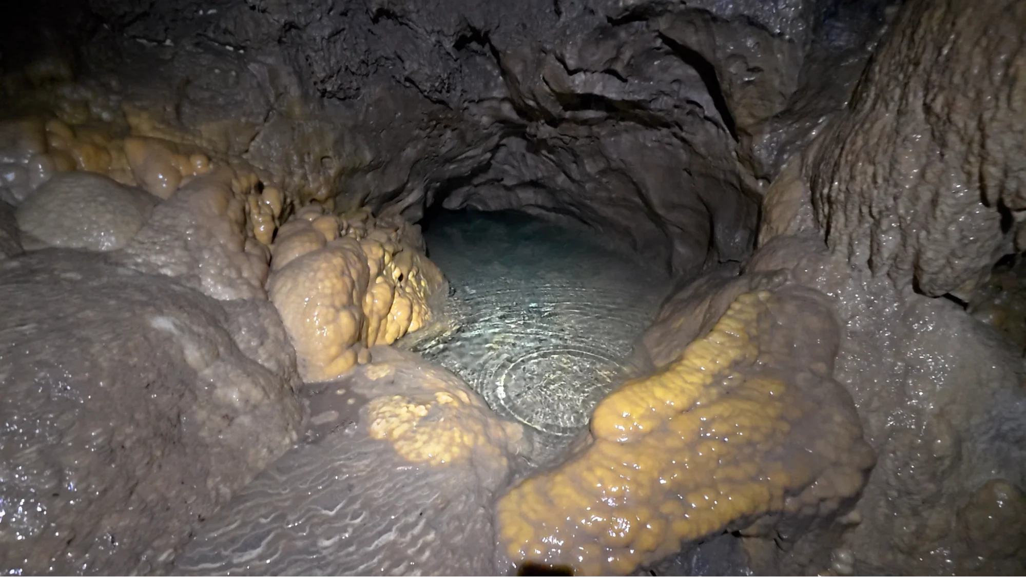 (Connor O’Donovan) Cave passageways Alberta