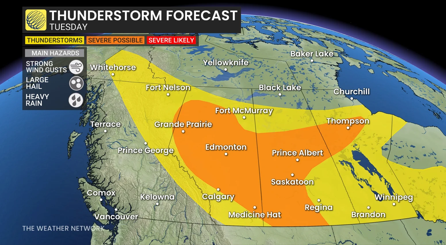 Baron - Prairie thunderstorm Tuesday - June17