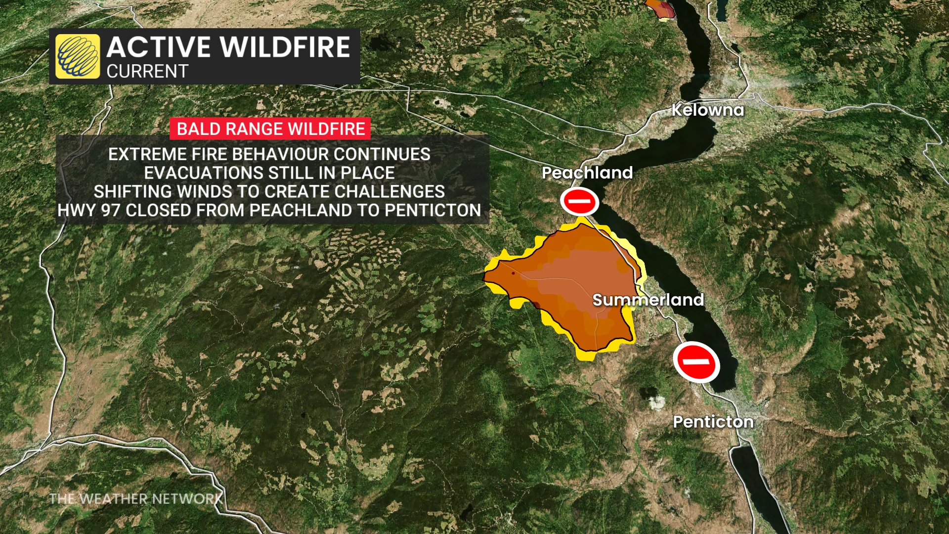 Bald Range B.C. wildfire update - Aug. 11, 2026