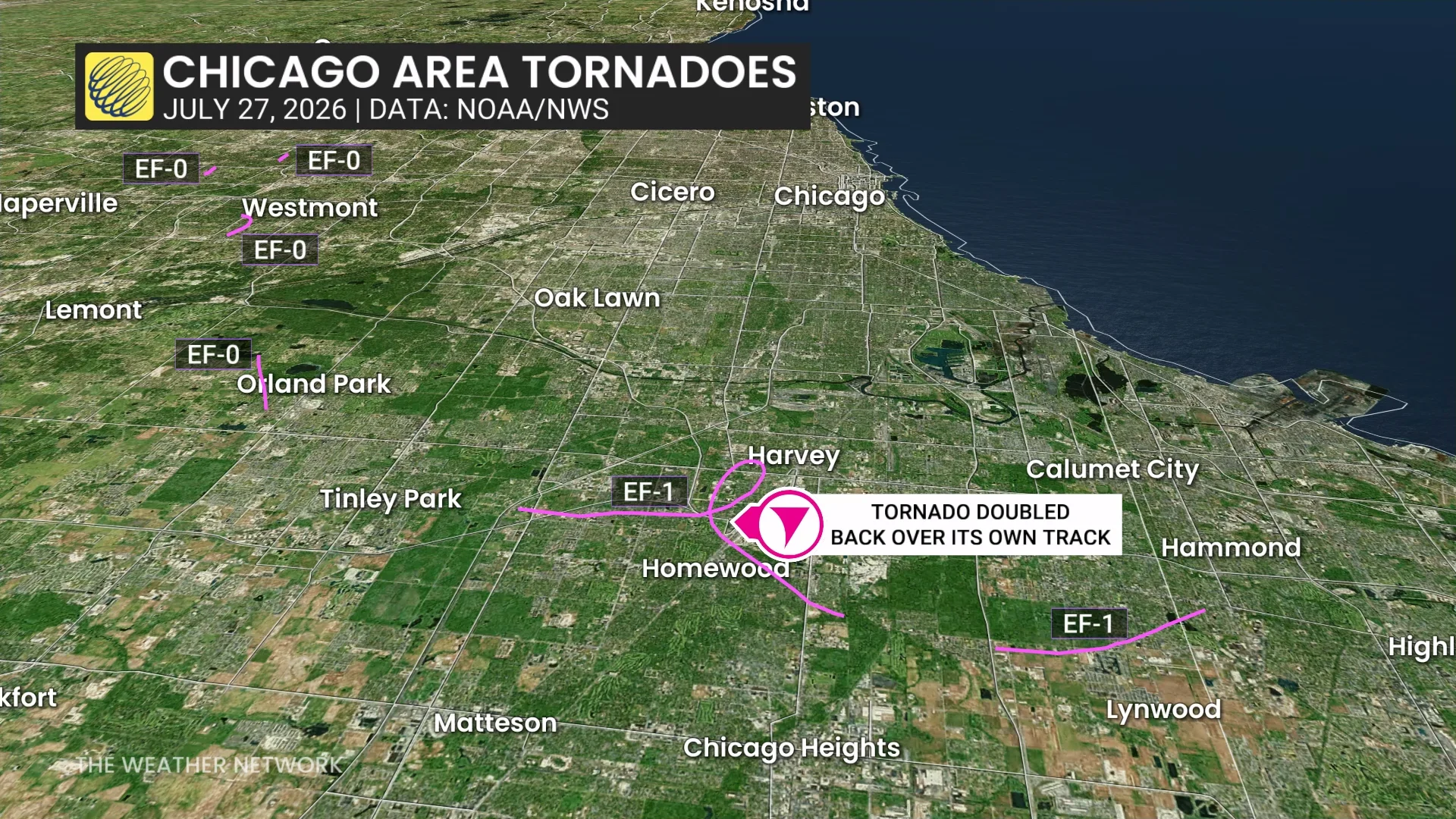 Chicago Area Tornadoes