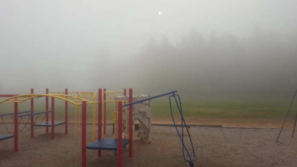 UGC: Smoke and Fog for the first full week of school in Victoria. Courtesy: Islandhopefulsoul