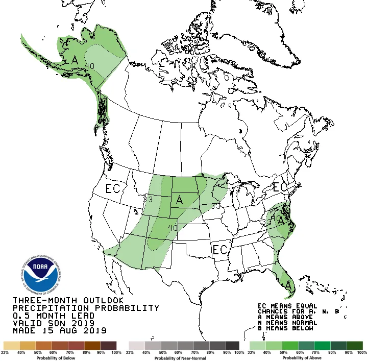 Fall Precip anomalies NOAA