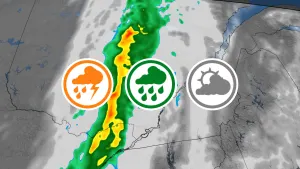 Risque d'orages, maiscertains secteurs s'en tirent mieux que les autres