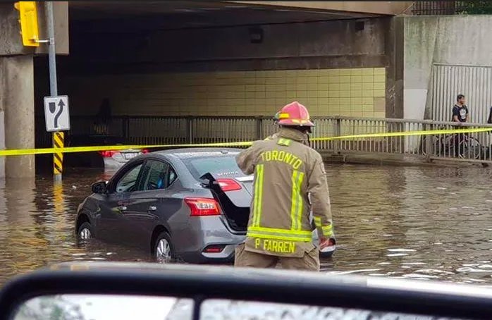 PHOTOS: Flooding, trees down after intense storms slam GTA
