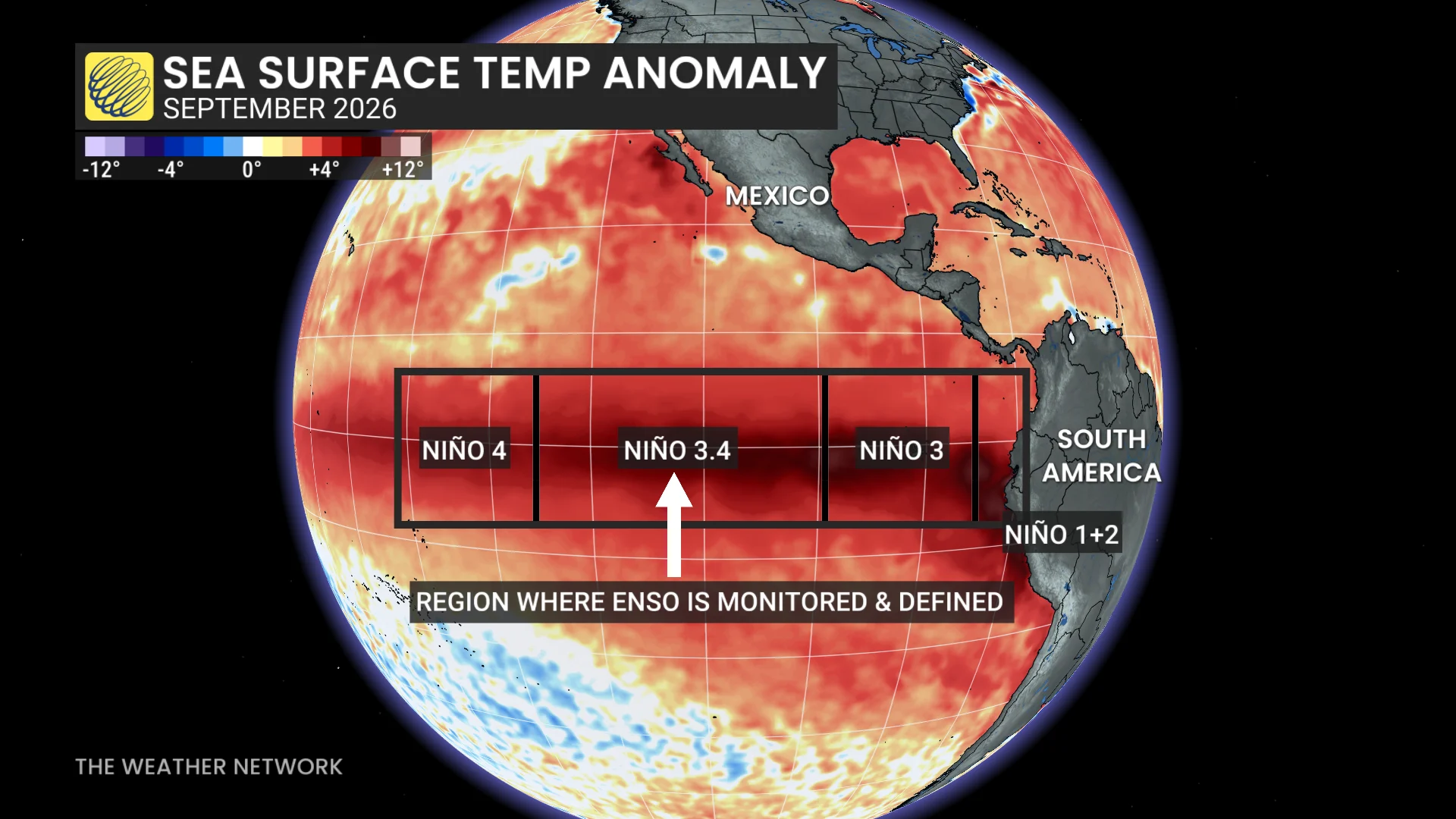 Baron - Sea surface temperature anomaly - Sept 28
