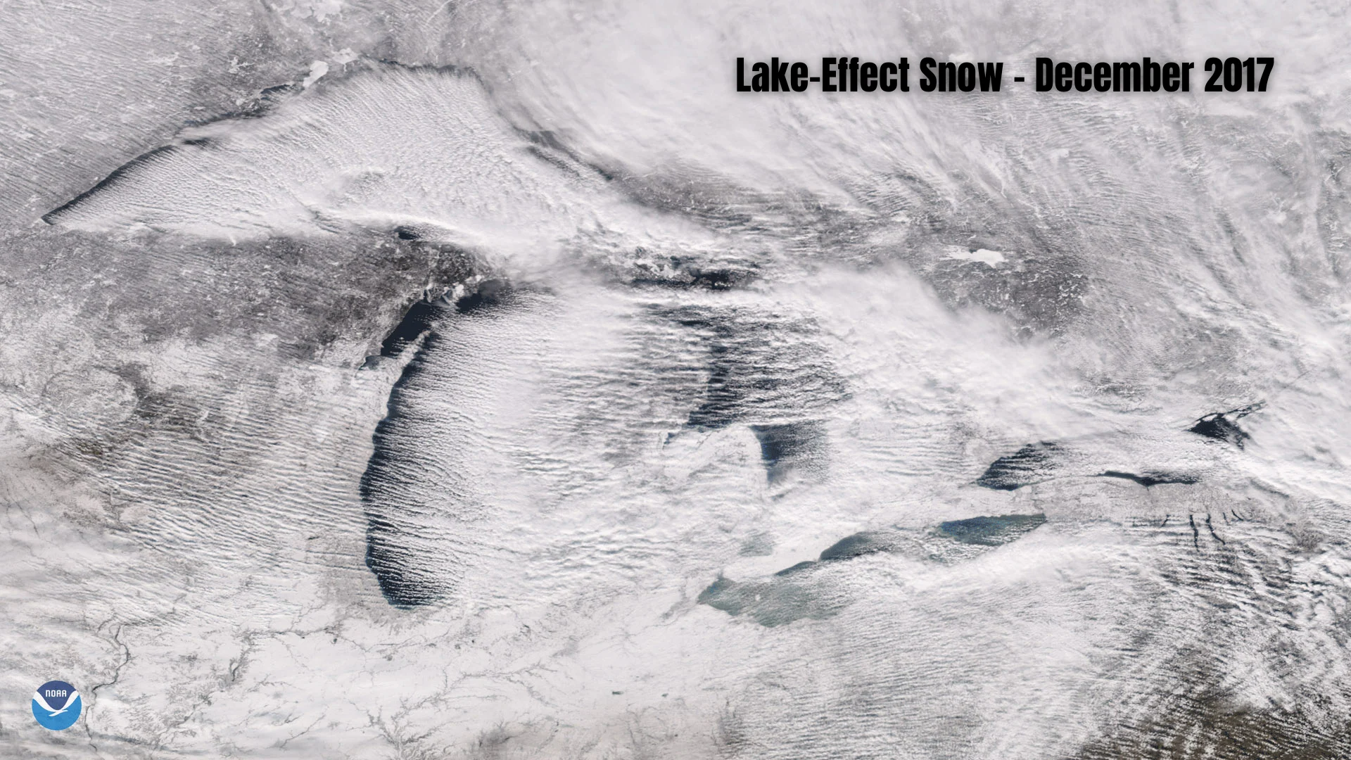 (NOAA) Lake-effect snow December 2017