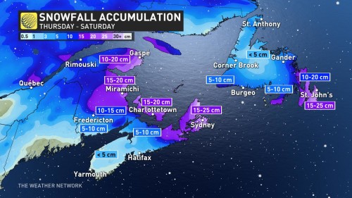 Heavy Snow Blizzard Conditions As Next Potent Storm Hits Atlantic Canada Flipboard