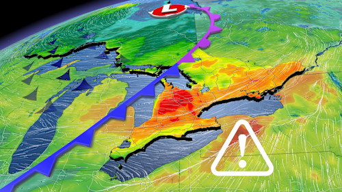 Howling Winds Whipping Across Southern Ontario Precedes Sharp Cooldown ...