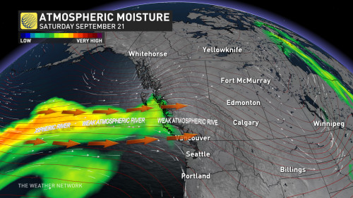 Multiple Systems Threaten To Soak B.C. Coast With Excessive Rainfall ...