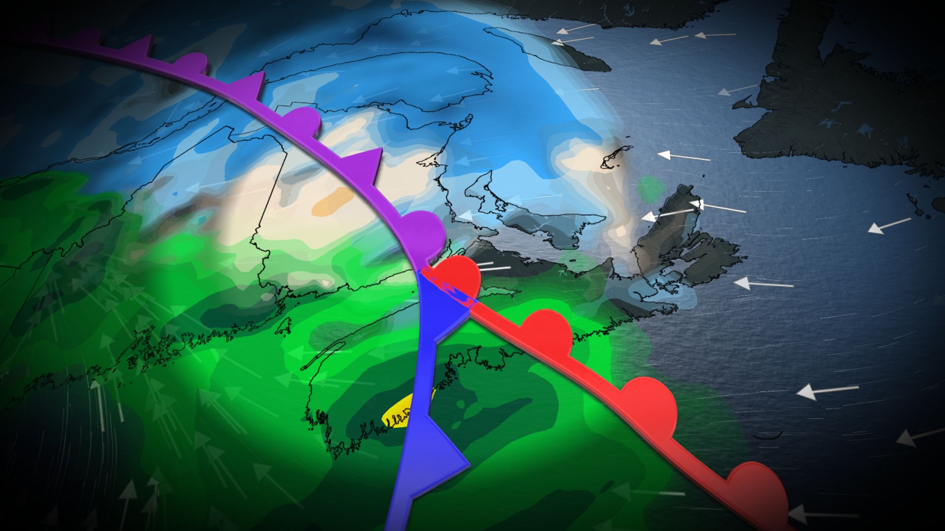 Widespread weekend ice and snow threaten Atlantic Canada travel - The ...