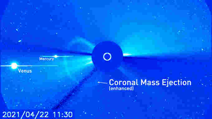 LASCO C3-halo-CME-1130z-Apr22-2021-NASA-ESA-SOHO