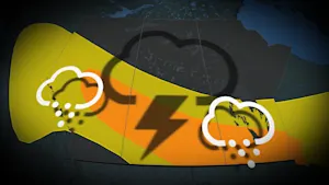 Beware of large hail with Wednesday's storms, cold and rainy start to summer is next