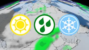 Pluie et neige : une deuxième portion de week-end contrastante. Détails ici. 