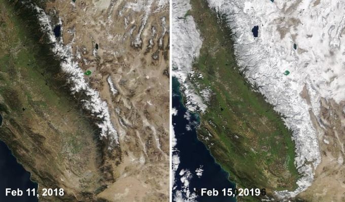sierra nevada before and after