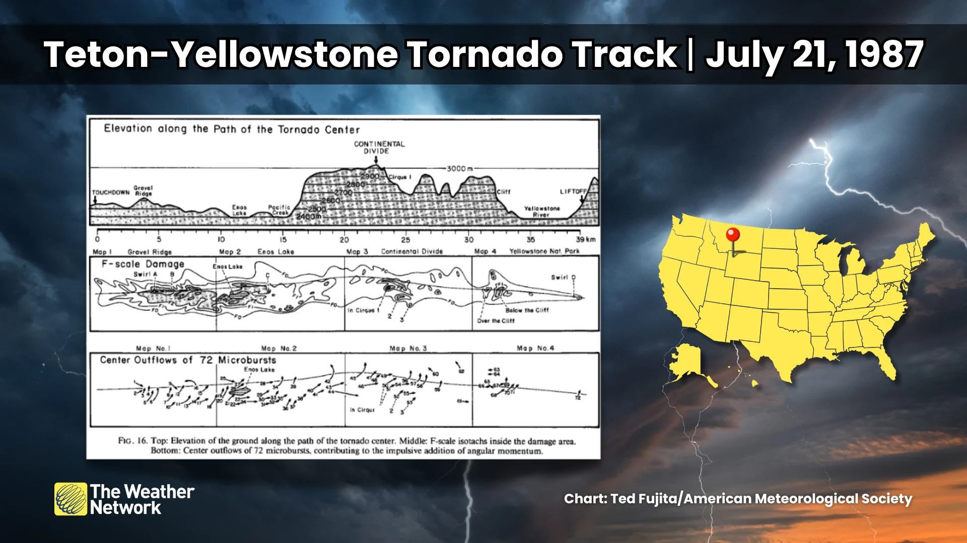 Teton-Yellowstone Tornado July 21 1987