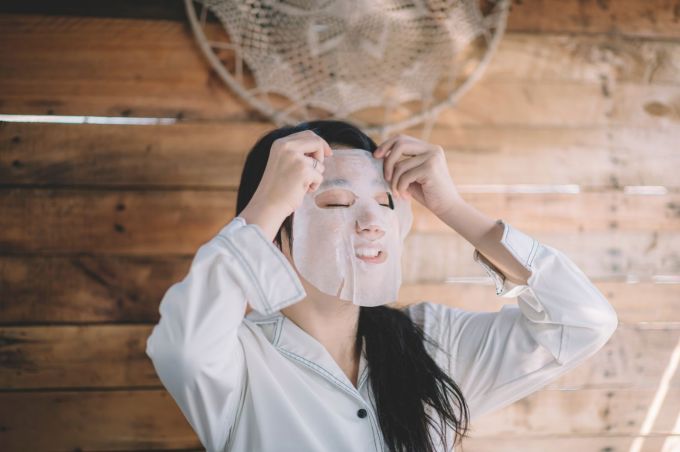 Getty Images: Skincare routine, mask