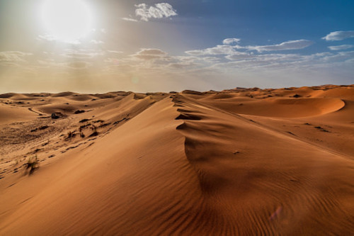 sahara desert climate night