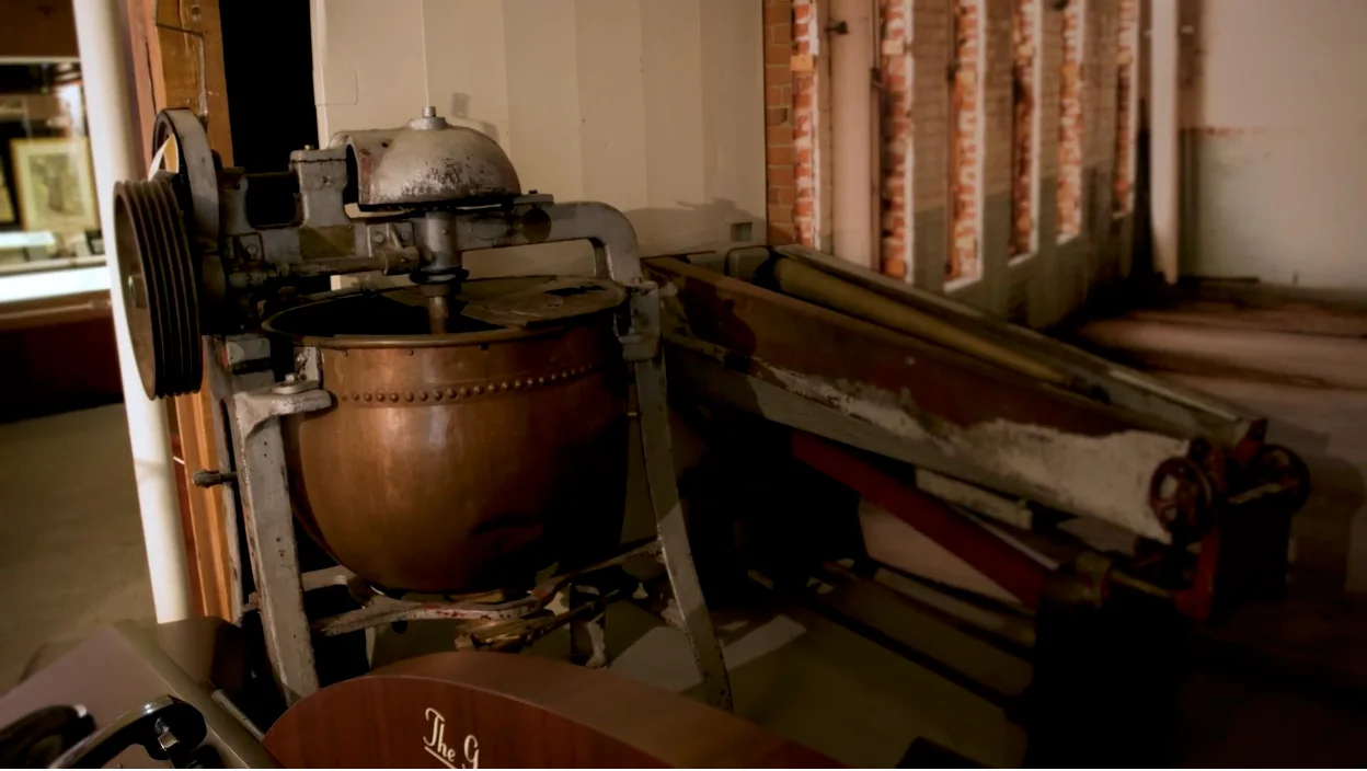The Weather Network: Original Cooper Bowl in Ganong Museum