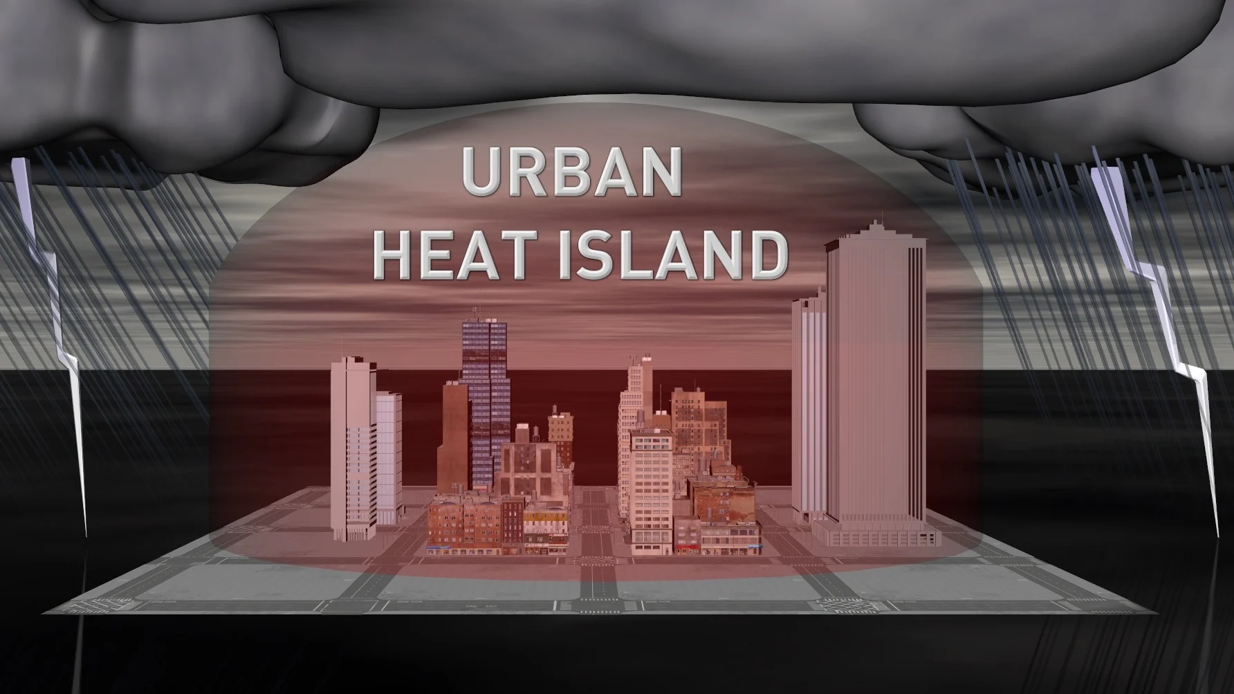 urban heat-island effect