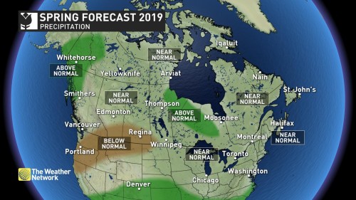 Spring 2019: Soaring in west, longer struggle in the east - The Weather  Network