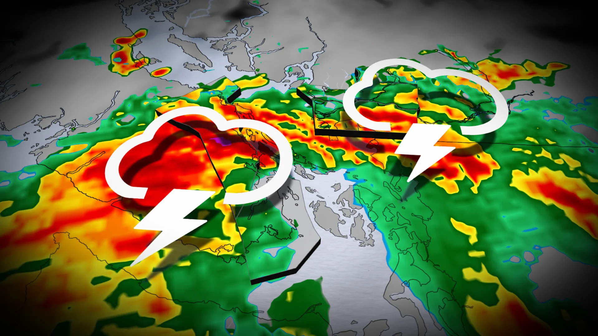 B.C. sees severe storm risk pop up with first chance of 20 C this year