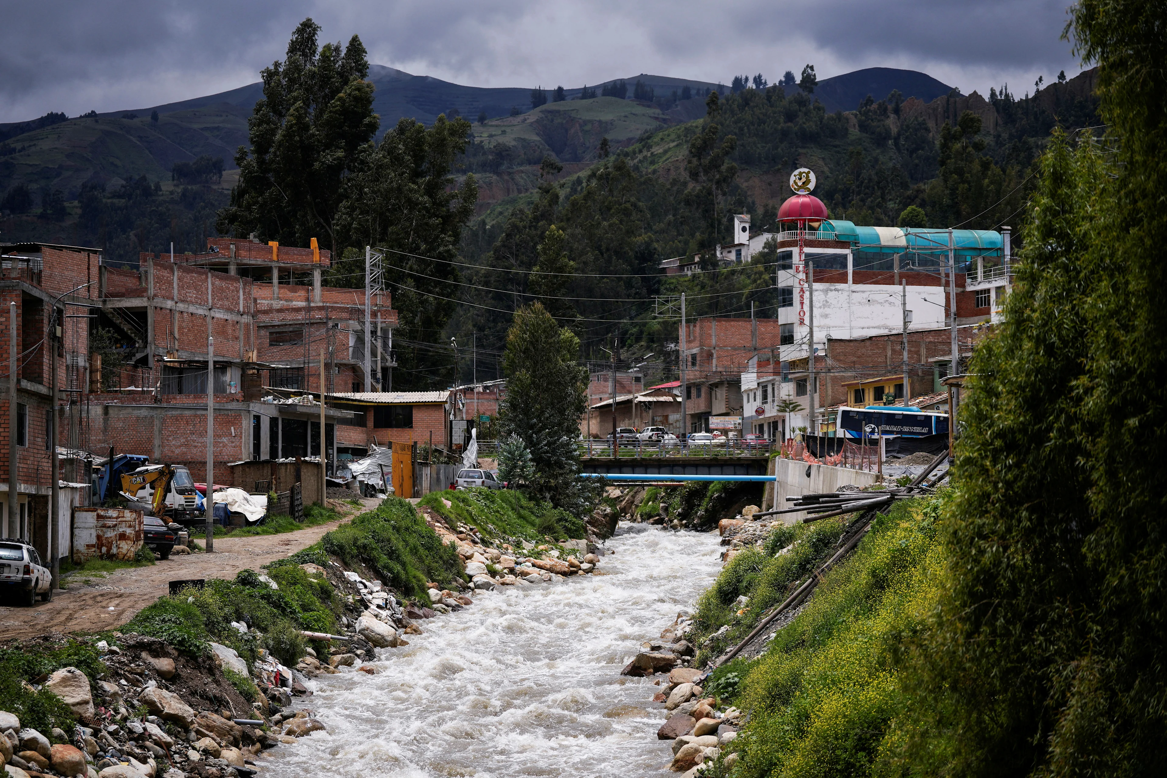 River, Water, Nueva Florida, Glacial, Melt, Flood, March 2, 2025. REUTERS/Angela Ponce.