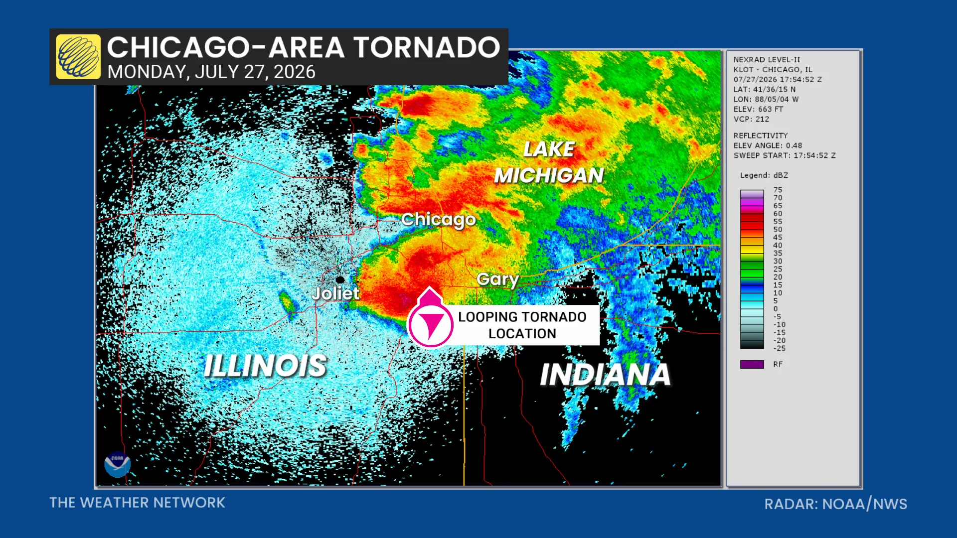 Chicago Radar July 27 2026