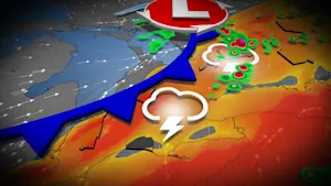 Southern Ontario will see summer-like heat and a severe storm risk on Tuesday. Details, here