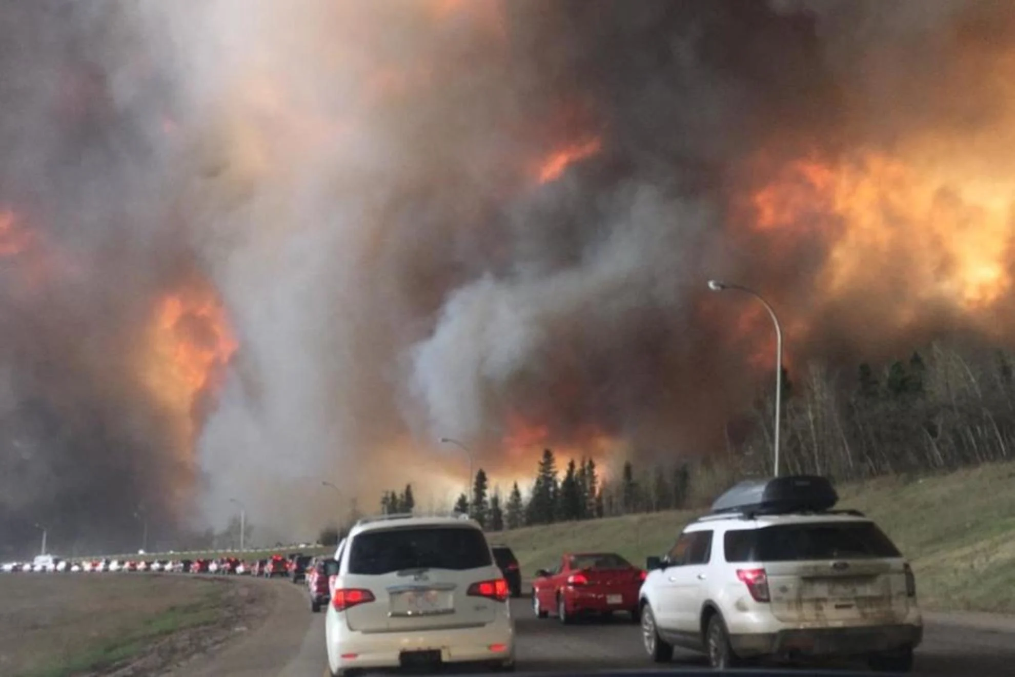 8 years ago today, 88,000 Albertans fled due to the Fort McMurray wildfire