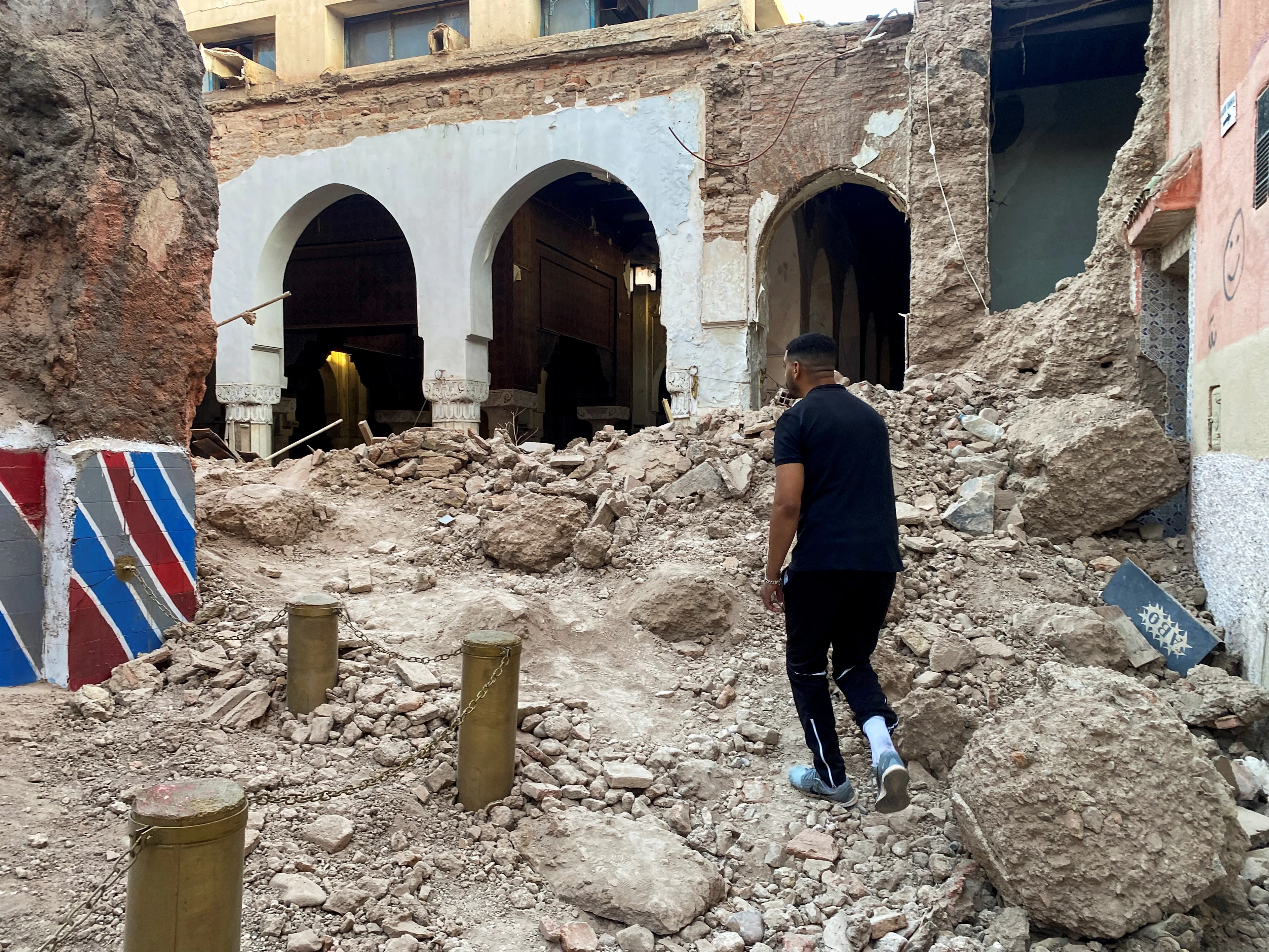 MOROCCO-QUAKE/REUTERS/Abdelhak Balhaki