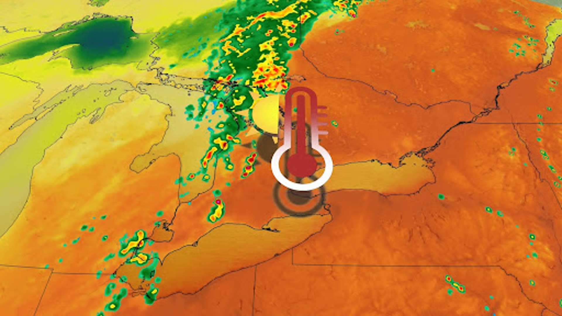 Hot, humid weather fuels risk of severe thunderstorms in Ontario - The ...