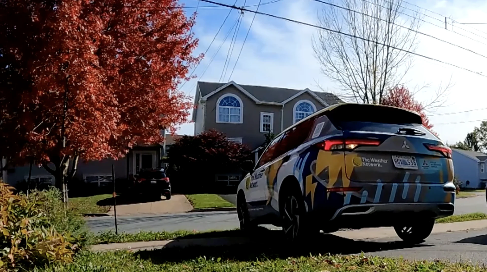 Nathan Coleman: Backing into a driveway before a snowstorm