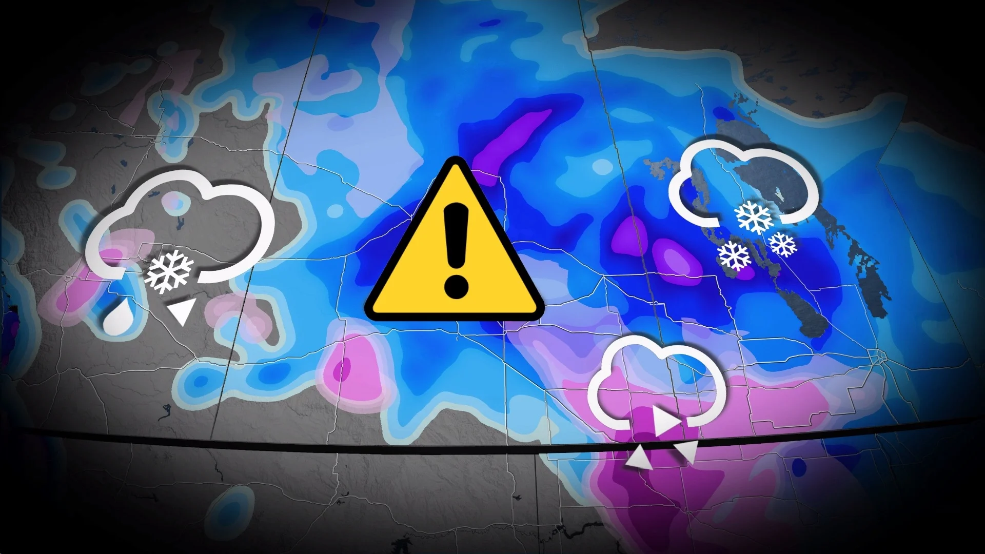 Arduous travel likely on the Prairies as another wintry dose comes through