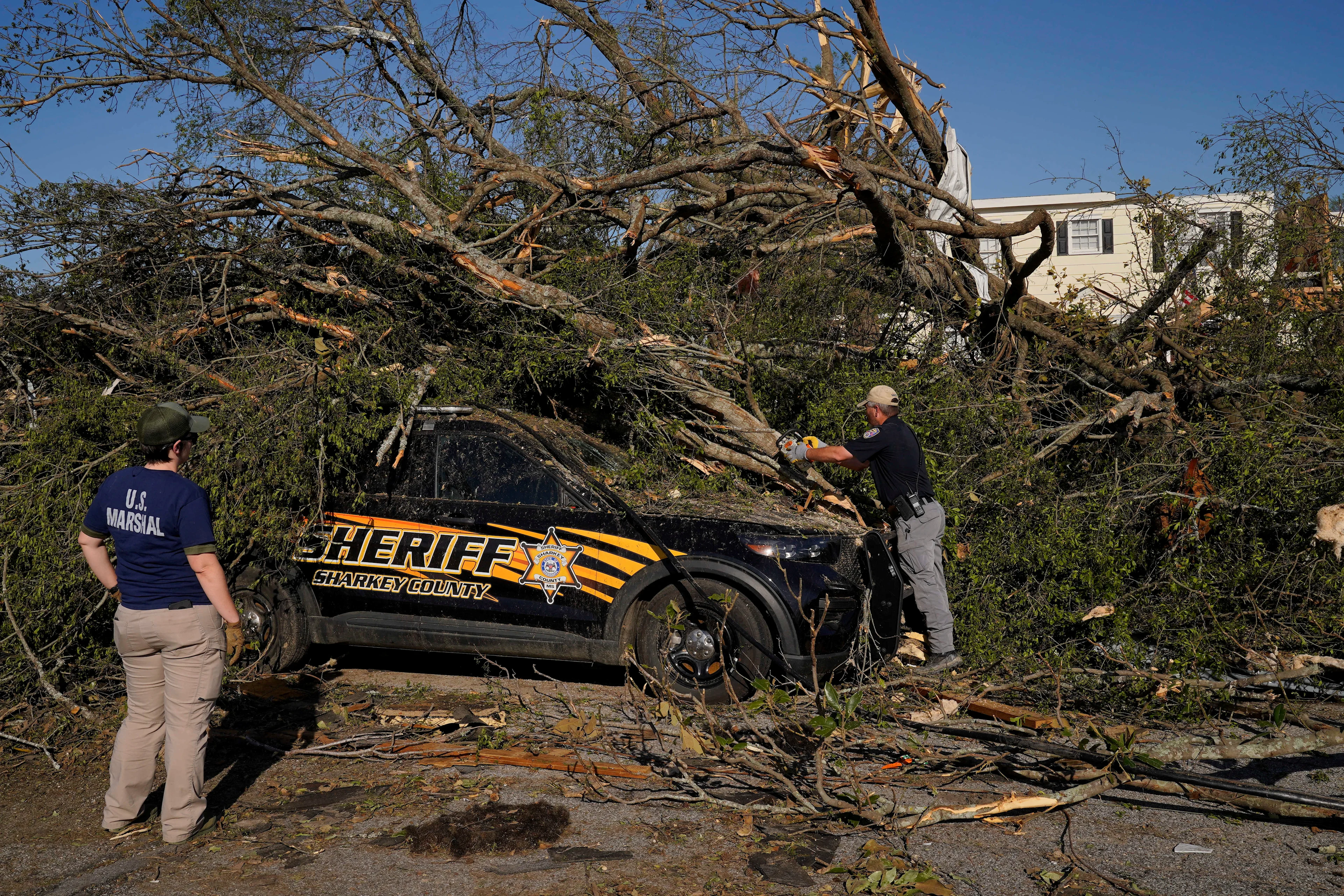REUTERS: Aftermath of Mississippi tornado (Reuters/Cheney Orr)