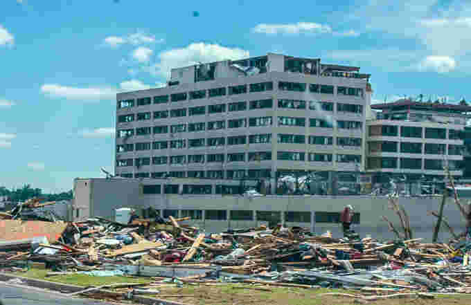 St. Johns Hospital After 5-22 Tornado