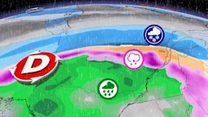 Tempête du Vendredi saint : jusqu’à 40 cm de neige, verglas, pluie. Détails ici.