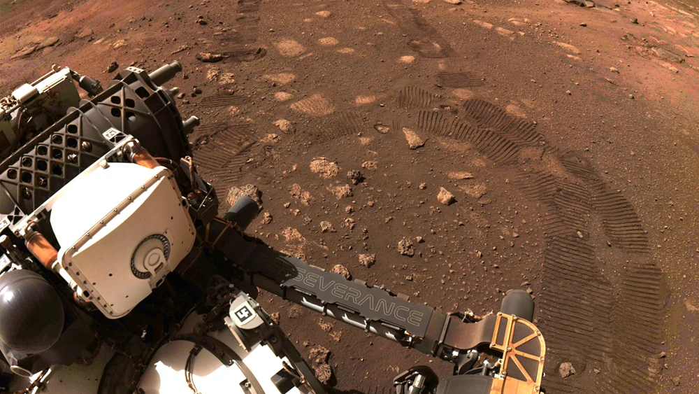 NASA took the Perseverance rover for its first 'spin' on Mars