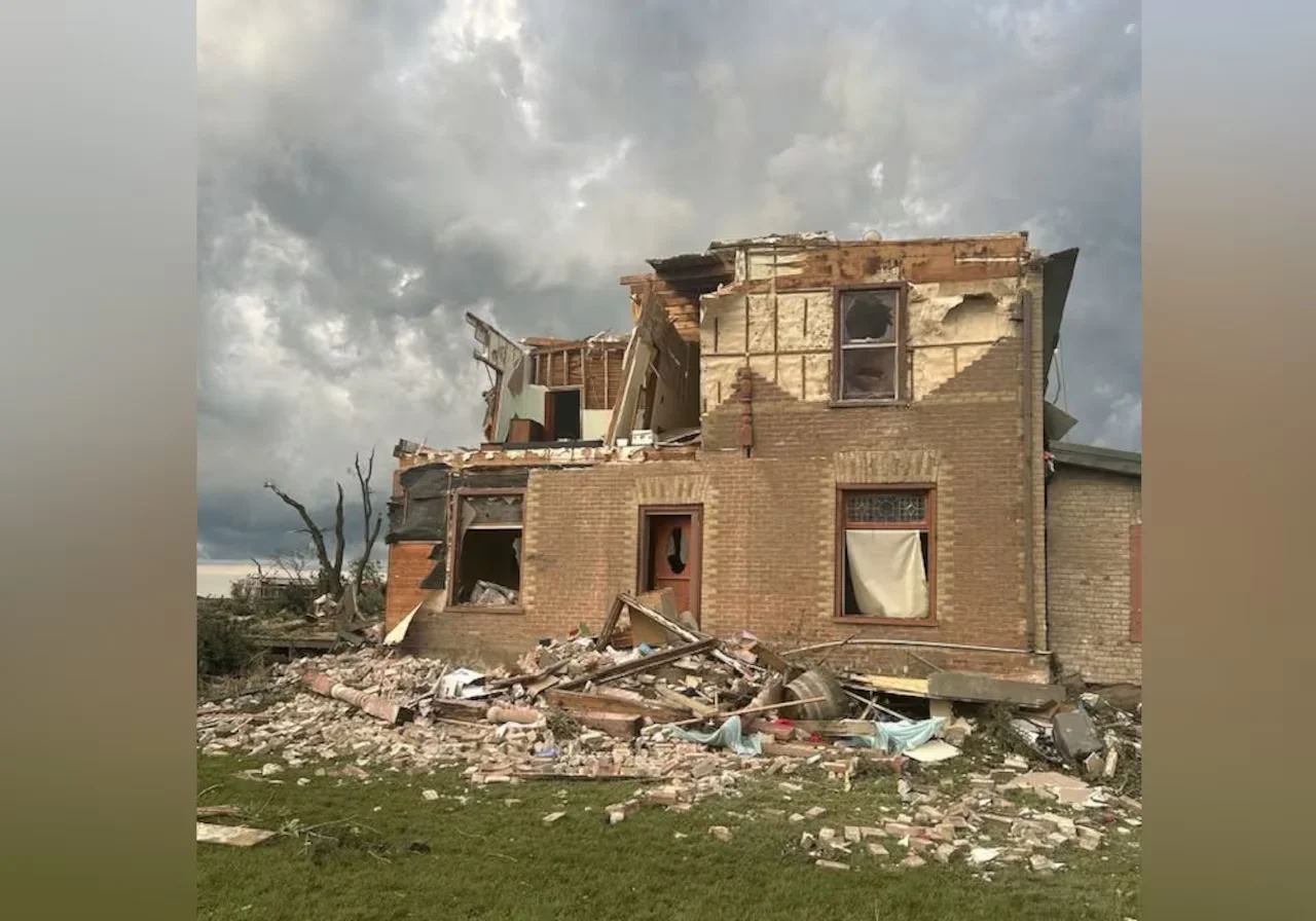 Manitoba, Rossburn, Tornado, Storm, June 29, 2026. (Rossburn Fire Department)