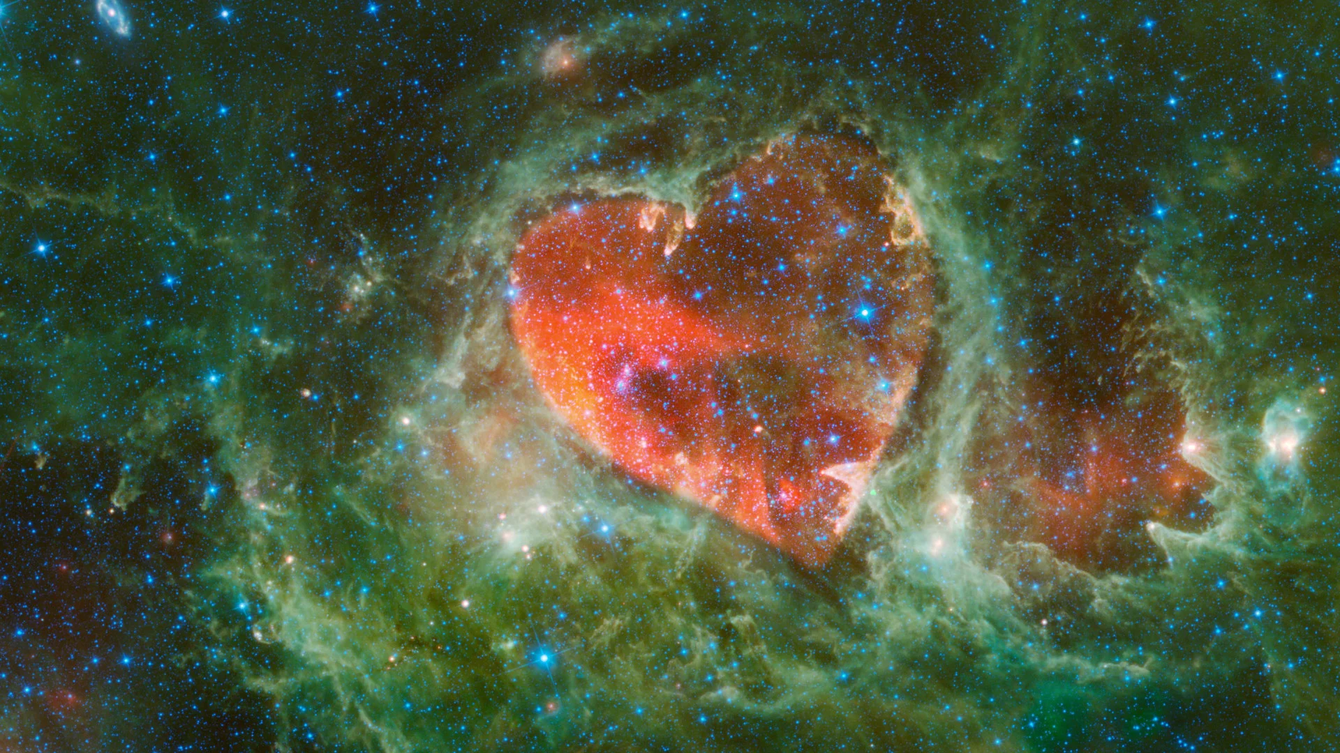 We found love up in space: See the hearts captured in the cosmos