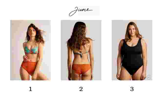 June redo, CANVA, Canadian swimwear brands